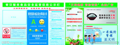 餐飲服務(wù)食品安全監(jiān)督公示欄設(shè)計(jì)圖詳解